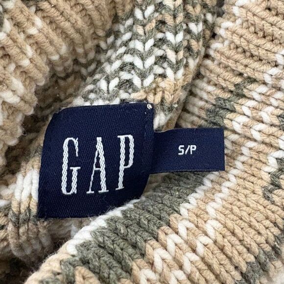 Gap Y2K Turtleneck Sweater Ribbed Size Small - Picture 6 of 6